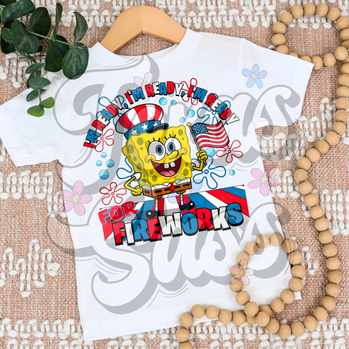 SPONGE PATRIOTIC FIREWORKS