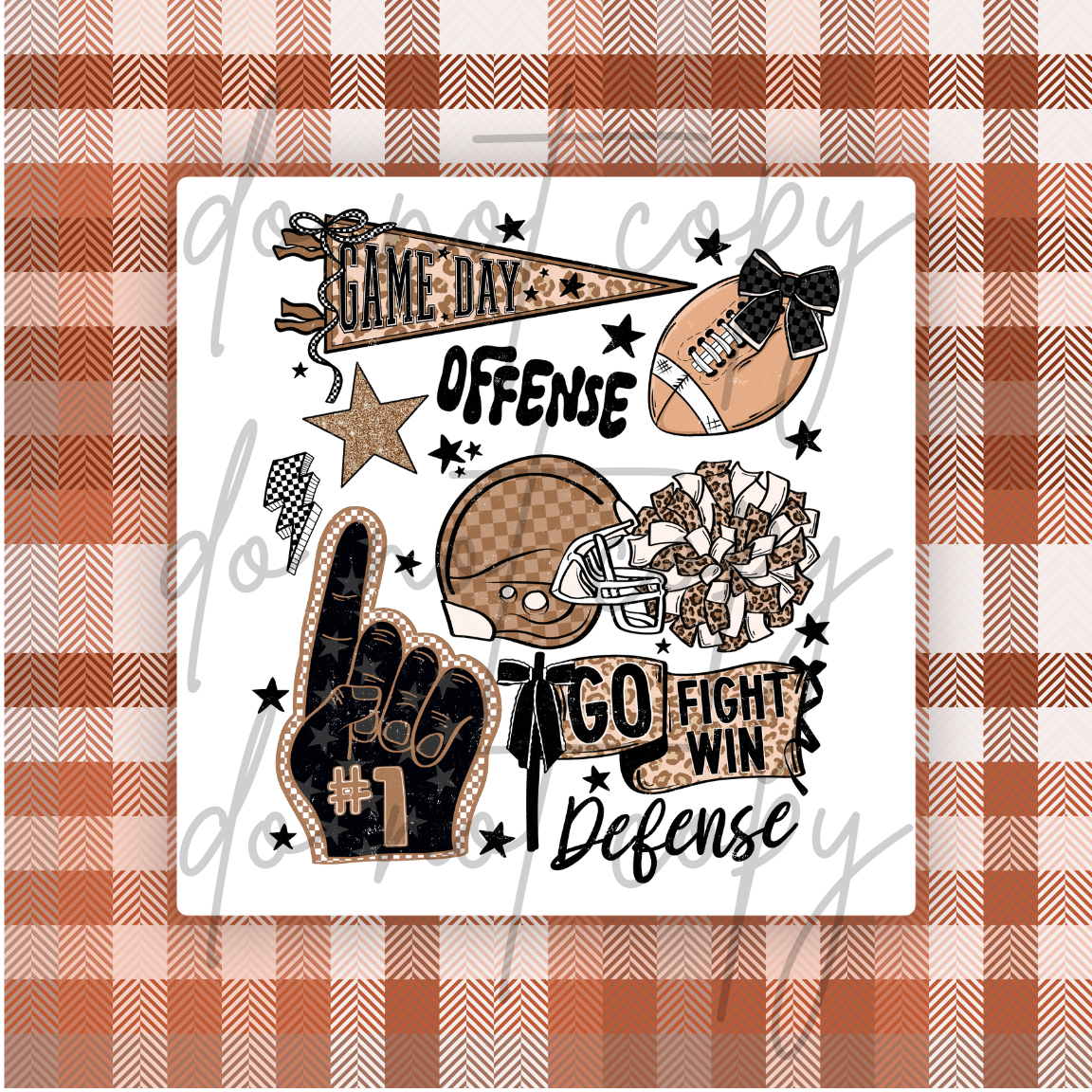 GAME DAY COLLAGE