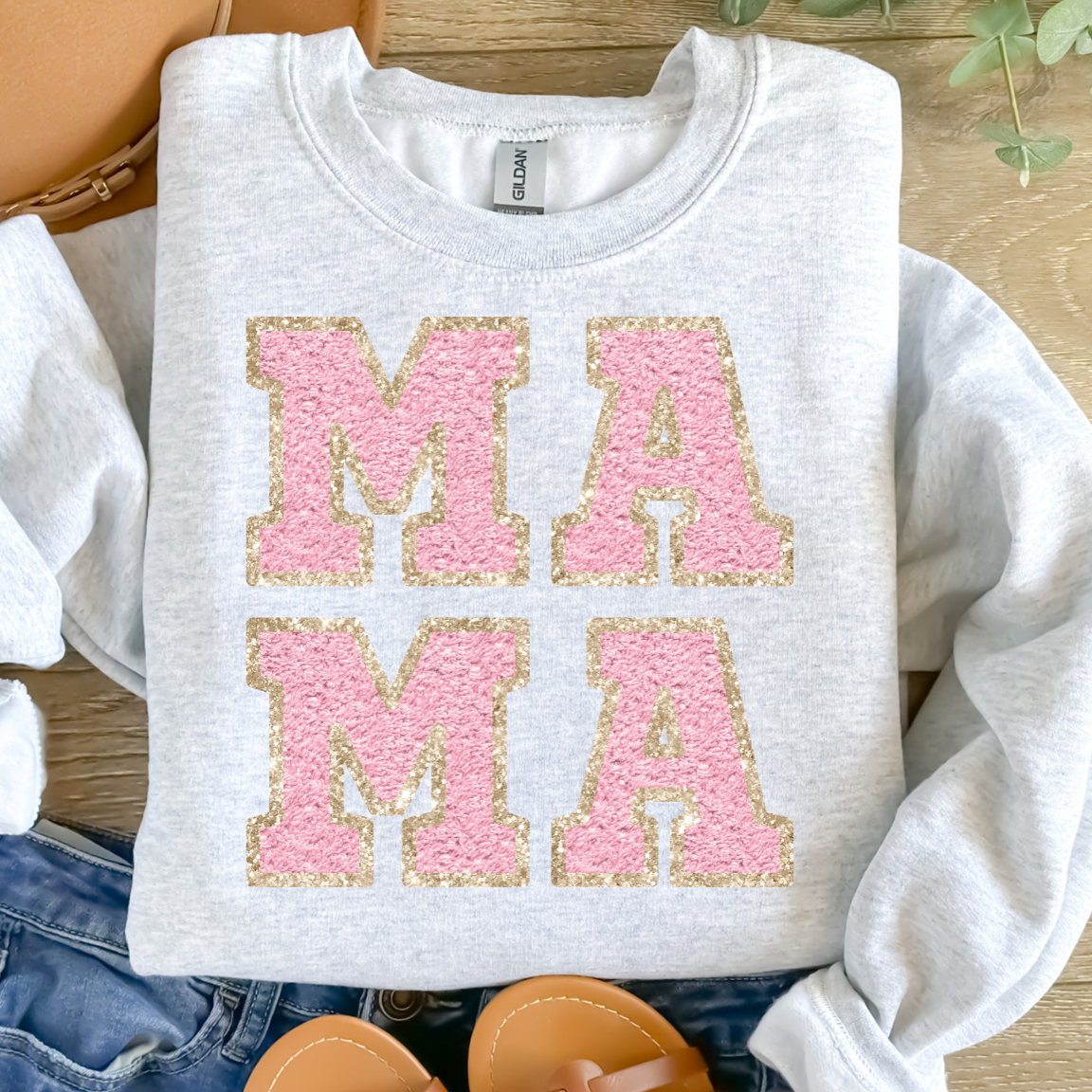 MAMA FAUX CHENILLE