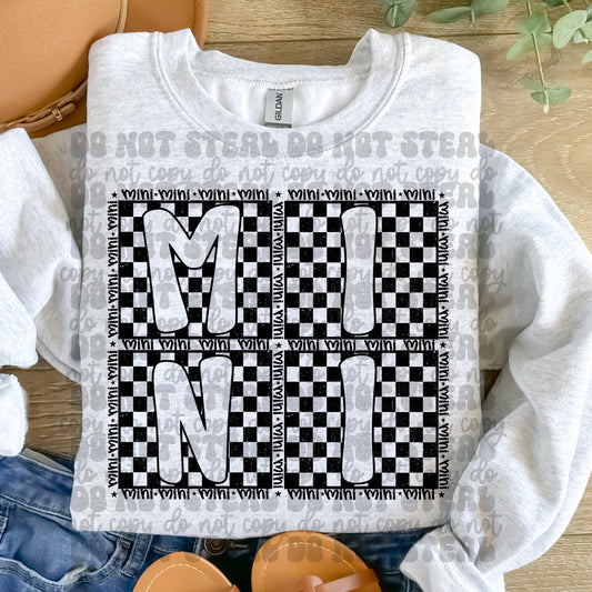 MINI CHECKERED SQUARE