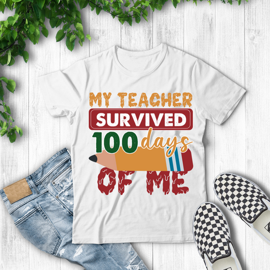 My teacher survived 100 days