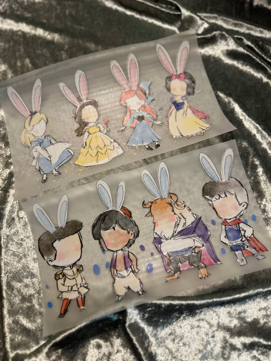 WATERCOLOR CHARACTERS