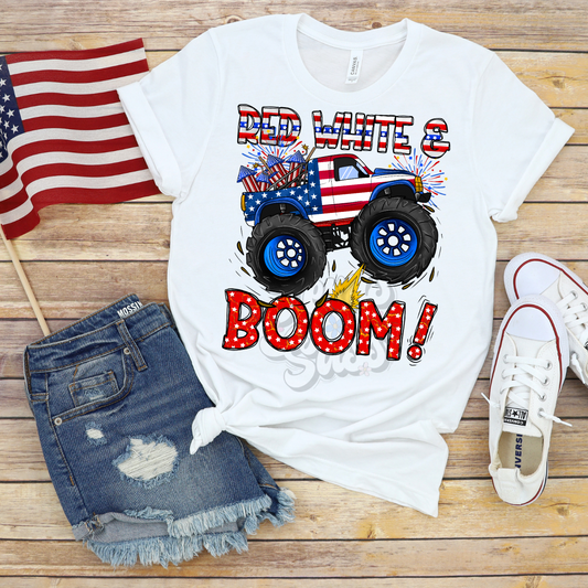 RED WHITE BOOM