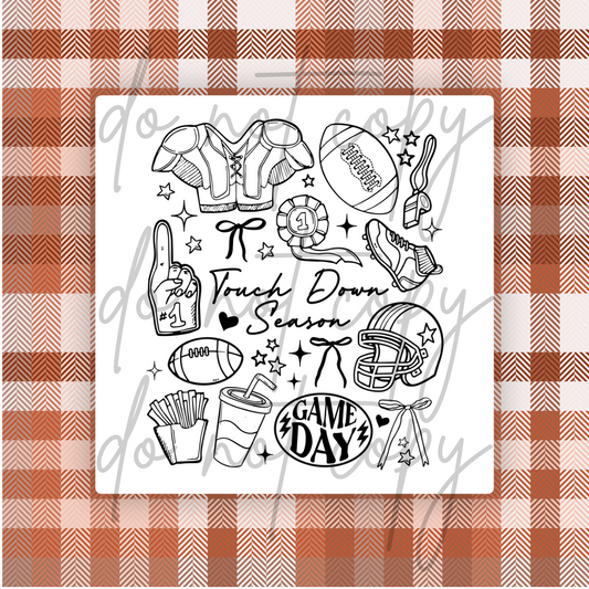 TOUCHDOWN DOODLE
