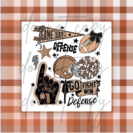GAME DAY COLLAGE
