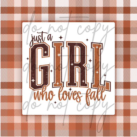 GIRL WHO LOVES FALL