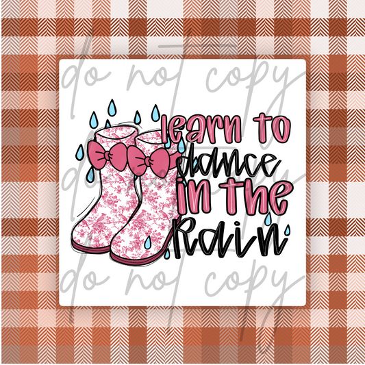 BORN TO DANCE IN THE RAIN