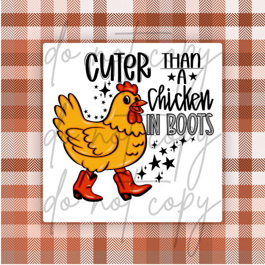 CUTER THAN A CHICKEN
