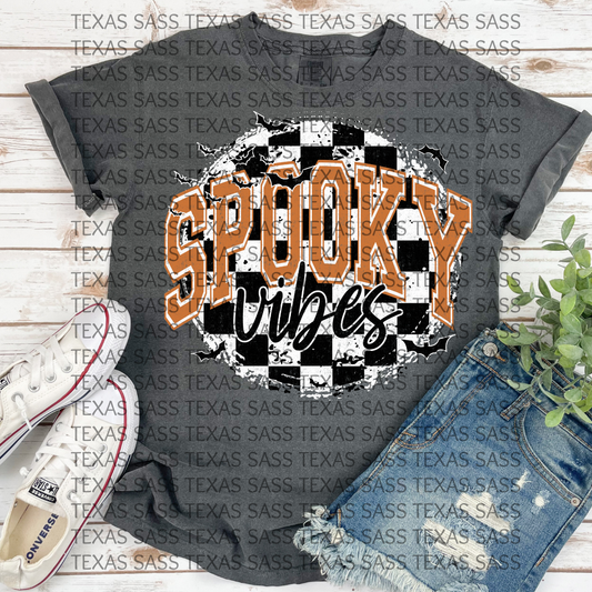 CHECKERED SPOOKY VIBES