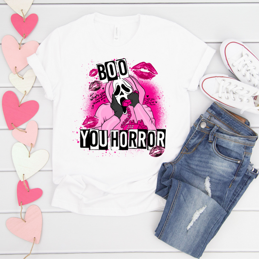 BOO YOU HORROR