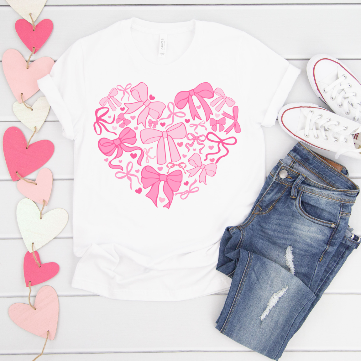 COQUETTE BOW HEART