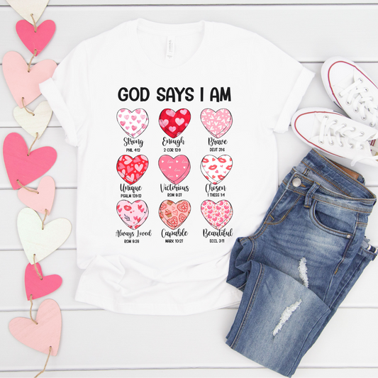 GOD SAYS I AM