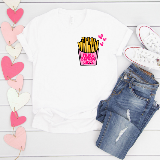 FRIES BEFORE GUYS
