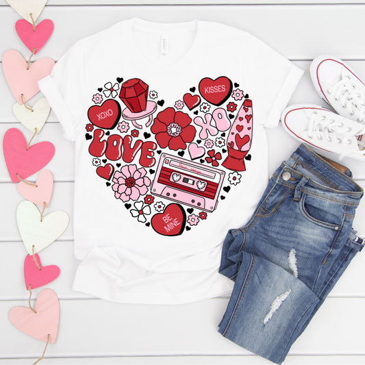 RETRO VALENTINE HEART