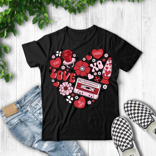 Retro Valentine Heart