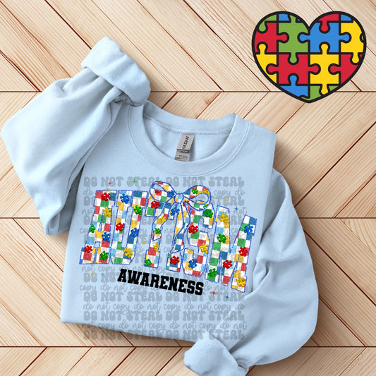 AUTISM AWARENESS COQUETTE