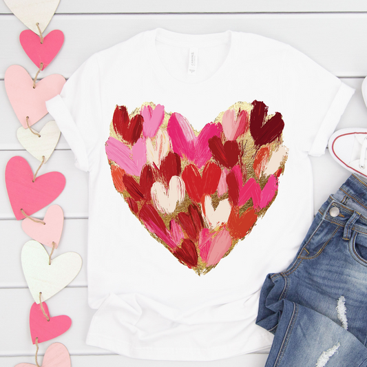 WATERCOLOR HEARTS